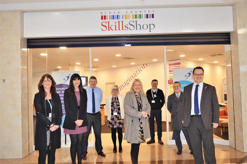 Employment Minister visits Dudley College’s Skills Shop to boost adults into work initiative