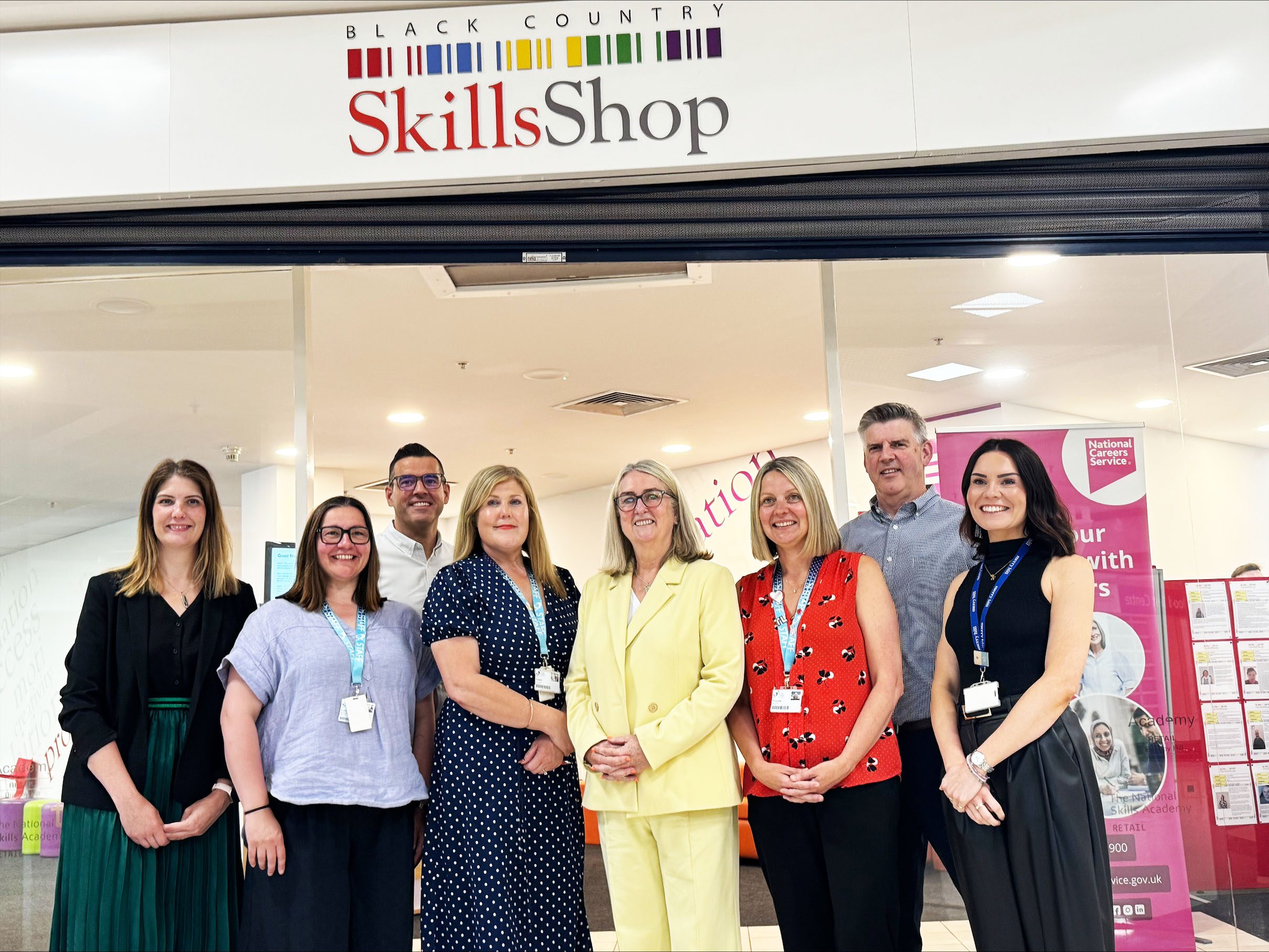 Skills Minister Visits Dudley’s Skills Shop to Highlight Jobs Support for Young People and Adults
