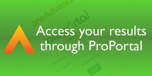 Access your results through ProPortal